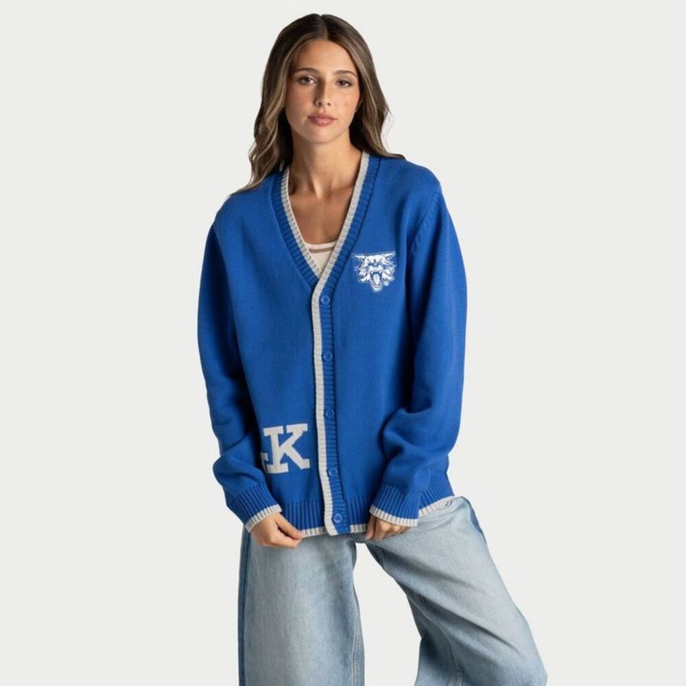 NCAA Kentucky Wildcats Women's Cardigan - S